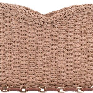 Small Straw Bag for Women Natural Summer Beach Crossbody Purse Shoulder Bag